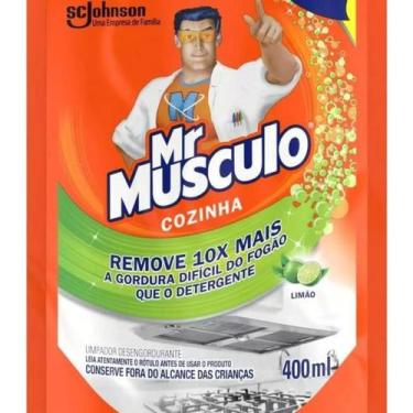 Imagem de Mr Musculo Limpador Desengordurante limao cozinha 400ml - Mr Músculo