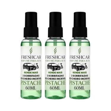 Imagem de Kit 3 Aromatizante Spray automotivo Intenso 60ml - Lar Fresh, Pistache