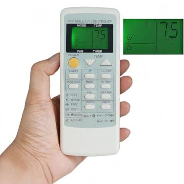 Imagem de Substituição para controle remoto de ar condicionado portátil Sharp CRMC-A810JBEZ CRMC-A705JBEZ CRMC-A663JBEZ CRMC-A775JBEZ CRMC-A663JBEZ CRMC-A729JBEZ CRMC-A753JBEZ CRMC-A750JBEZ (Fahrenheit e