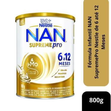 Imagem de Fórmula Infantil NAN SupremePro Nestle de 6 até 12 Meses, Leite