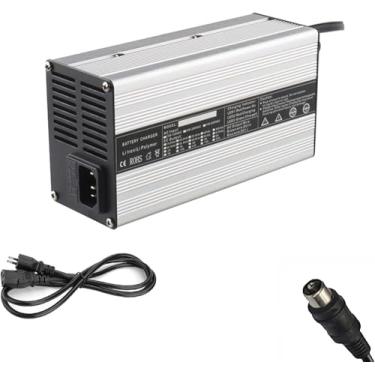 Imagem de Carregador De Bateria 36v 10a Carregador De Bateria De Chumbo-ácido De 500 W Com Resfriamento E Clipes De Jacaré Com Múltiplas Funções De Proteção Para Carros, Cadeiras De Ro, Plug I