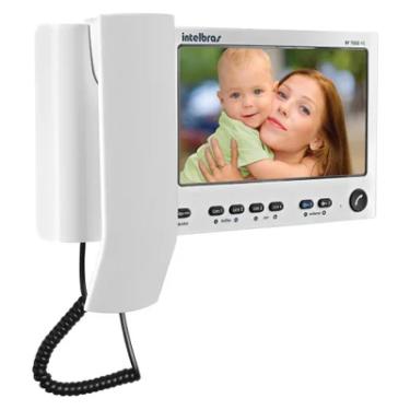Imagem de Video Porteiro Colorido C/ Monofone Iv7010 Hs Branco