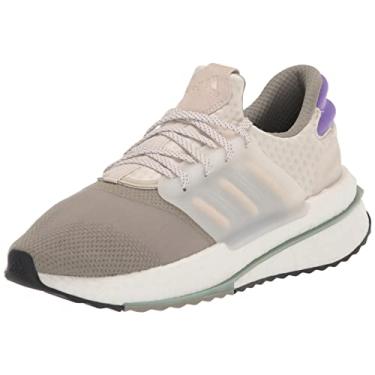 Imagem de adidas Tênis masculino X_PLR Boost, Pedra prateada/alumina/roxo, 42
