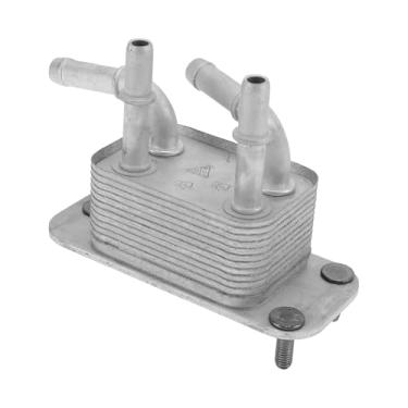 Imagem de REPAIROCK Resfriador de óleo do motor para Ford F-250 Super Duty V8 6.7L 2011-2016 Refrigerador de óleo de transmissão Trans Cooler No. BC3Z9N103A Liga de alumínio 1 peça carro