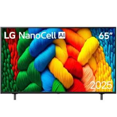 Imagem de Smart Tv LG 65" NanoCell 4K Ultra HD WebOS 25 AI Magic Alexa Bivolt