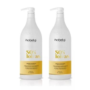 Imagem de Hobety Kit S.O.S Loiras Shampoo+Máscara 2x750ml
