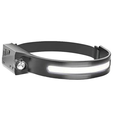 Imagem de Lanterna de Cabeça Explorer Fita Elástica Ajustável  Recarregável até 30 Metros Belfix