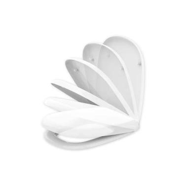Imagem de Assento Paris Branco Termofixo Tupan Soft Close P Vaso Ideal