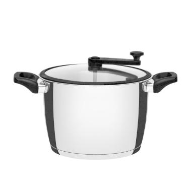 Imagem de Pipoqueira Aço Inox Fundo Triplo Indução Allegra Tramontina