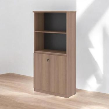 Imagem de Armário Estante com Prateleiras Línea Montana - Pleno Móveis