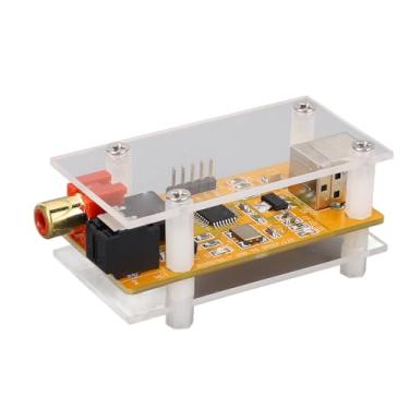 Imagem de Módulo de placa de som USB Coaxial Fibra óptica Saí Decodificador de áudio de alta resolução com chip PCM2707 para audiófilos e entusiastas do home theater