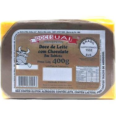 Imagem de Doce de Leite com Chocolate em Tablete Doces Uai 400g