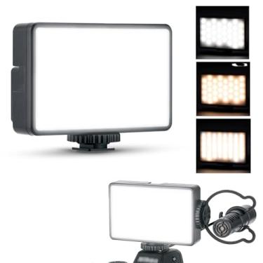Imagem de KIWIFOTOS Luz De Vídeo Led Ultrabrilhante 3200-5600K Na Câmera Para Canon Eos R100 R50 M50 M6 Mark Ii Sony Zv-1 Zv-E10 A7C A6600 A6500 Fujifilm X-S20 X-T200 X-T30 X-T5 X-T4 NIK. Z30 Z50 Z6 Z7