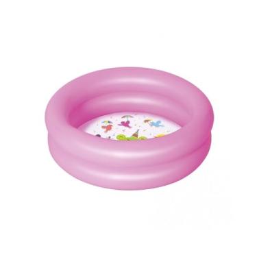 Imagem de Piscina Inflável Kiddie 2 Anéis 21L 61cm x 15cm Duas Cores Bestway 51061