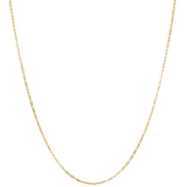 Imagem de Cordão Corrente Masculino Ouro 80cm Ouro 18k750 Maciço Cadeado - DR Jo