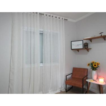 Imagem de Cortina Ge De Linho 6MX2,60M Off White Decore&Cubra