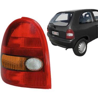 Imagem de Lanterna Traseira Corsa 2p 94 95 A 99 AcrÍLico Tricolor Le