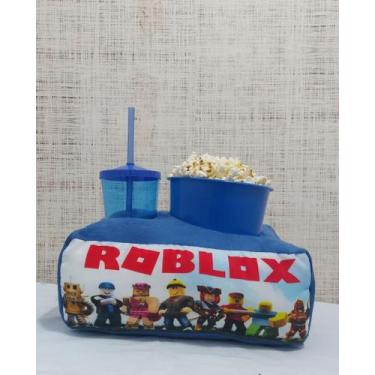 Imagem de Kit cinema - almofada personaliza c/copo + balde de pipoca - THEOVITEX