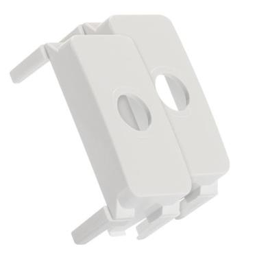Imagem de Modulo Saida De Fio 2 Unidades Branco B3 Margirius, Branco