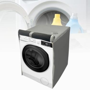 Imagem de CAPA PARA SECADORA ELECTROLUX 12KG PREMIUM CARE IMPERMEÁVEL (CINZA)
