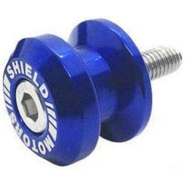 Imagem de Slider Traseiro Balança Shieldmotors Rosca M8 Preto Brilho