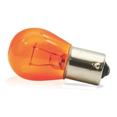 Imagem de Lâmpada Halógena Code Bau15S 12V 1 Polo Âmbar 10 Unidades