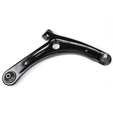 Imagem de AUQDD 2PC K620065+K620066 Professional Front Down para Braço de controle de suspensão e conjunto de junta esférica para Compasso de Dodge Caliber Jeep Patriot 521-108 521-109AUQDD Passenger Side(Right) preto K620065