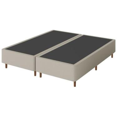 Imagem de Base Cama Box Queen Umaflex Bipartida 26x158x198cm Sonno Di Firenze, B