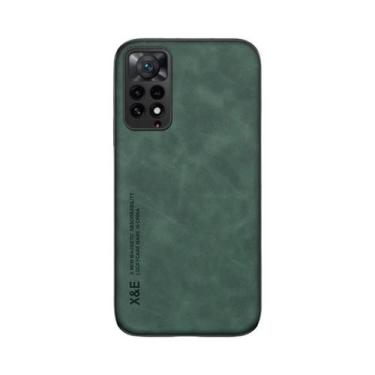 Imagem de Capa De Couro De Ovelha Magnética Luxuosa Para Xiaomi Redmi Note 12 11