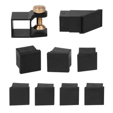 Imagem de Guia de serra de cauda de andorinha, marcador de gabarito de cauda de andorinha, marcação de guia de serra manual magnética com 6 módulos, ferramenta de marcenaria de calibre de juntas de corte de