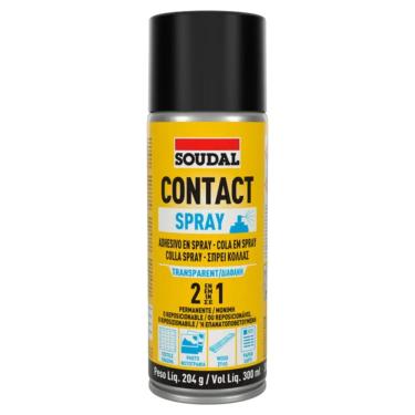 Imagem de Cola de Contato Spray 2 em 1 300ml - 136979 - SOUDAL BRASIL