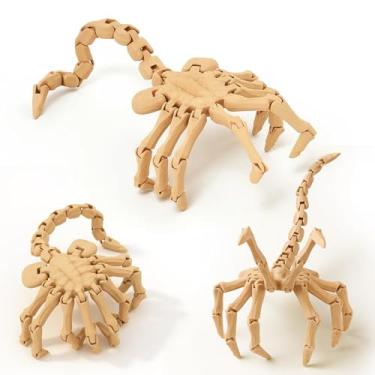 Imagem de 1/6 Scale Poseable Facehugger Model, 9-Inch 3D Printed Action Figure Accessory for Alien Collectibles, Diorama, Display, and Horror Scene Decoration