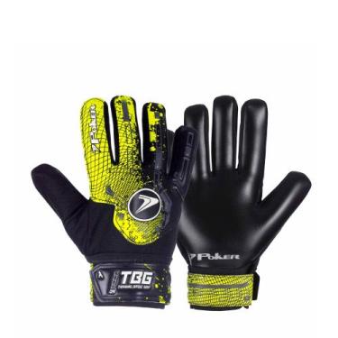 Imagem de Luva de Goleiro Training Poker Basic Junior, Amc, Pt, Pt, 4