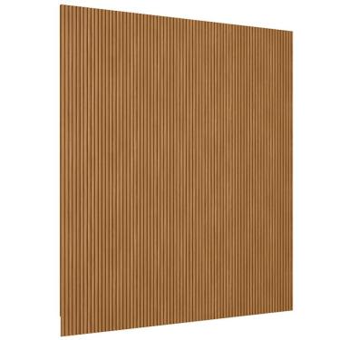 Imagem de Painel Ripado Decorativo Sala Quarto 258x250cm Prime Plus L06 Nature Fosco - Mpozenato