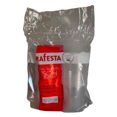 Imagem de Pote Redondo Freezer e Micro-ondas 750ml com Tampa Prafesta c/24 un