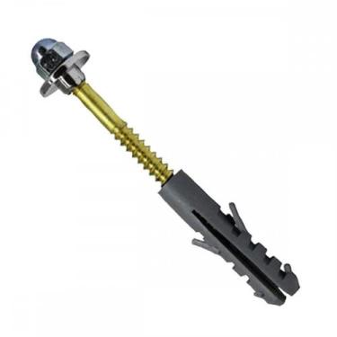 Imagem de Parafuso Para Vaso Sanitario Latao Unifix B-10 Luxo Com 20 Pecas, LATA