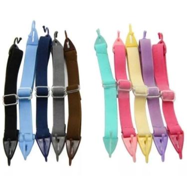 Imagem de Cordão Miraflex Ajustável Infantil Elástico Rosa