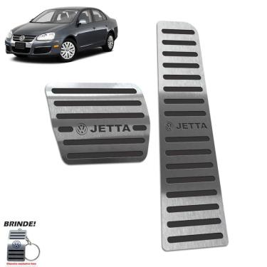 Imagem de Pedaleira Automático Volkswagen Jetta 2007 a 2010 Preto