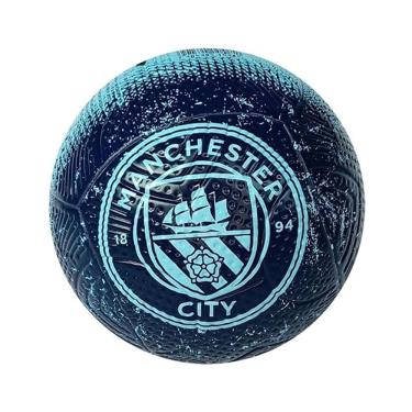 Imagem de Bola de Futebol de Campo Nº 5 Manchester City Azul e Preta