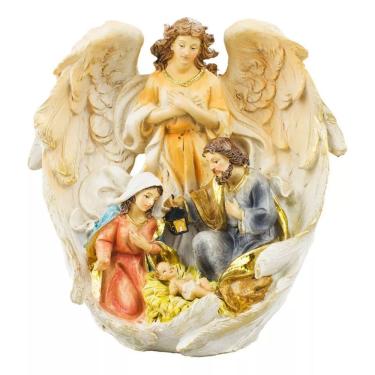 Imagem de Presépio Anjo Da Guarda 20cm - Enfeite Resina