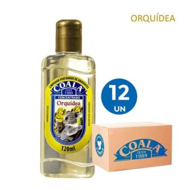 Imagem de Kit 12 Limpador Concentrado Perfumado de Ambientes Orquídea Coala 120m