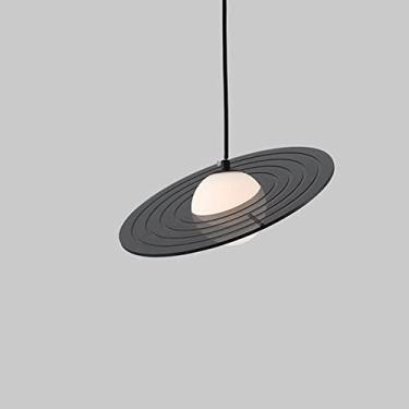 Imagem de YQSLQZZ Luminária pendente planeta, iluminação decorativa de cabeceira de quarto, luzes de teto suspensas, sala de jantar ajustável em altura lustre de ilha de cozinha, 3000K - luz quente