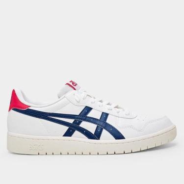 Imagem de Tênis Asics Japan S Feminino, Branco, Azul petróleo, 37