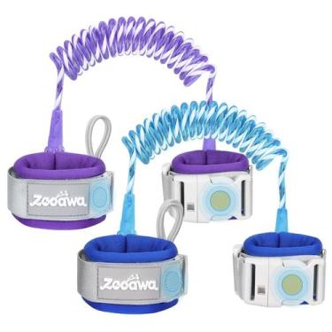 Imagem de Pulseira reflexiva Toddler Leash Zooawa, pacote com 2 unidades