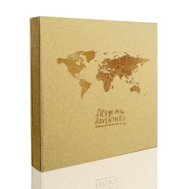 Imagem de Álbum de fotos Holoary 400 Fotos 10x15cm 400 bolsos Kraft Paper