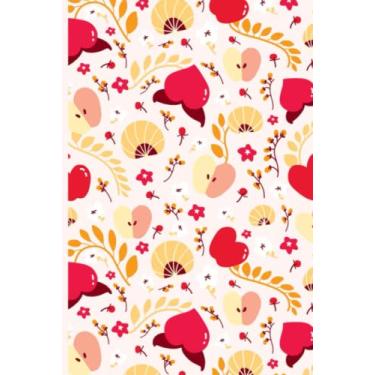 Imagem de Apples and Peaches Fruity Lined Journal: Daily notebook, journal, sketchbook for Girls | 120 pages | Lined | Ruled | Small: An everyday notebook for ... and professionals alike for notes and writing