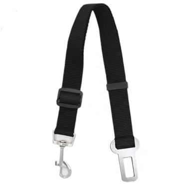 Imagem de Cinto de Segurança para Cães e Gatos Universal Ajustável para Carro, Peitoral, Guia para Viagem Segura, Proteção Pet