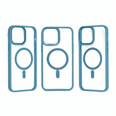 Imagem de Capa Legend Anti Impacto New Hybrid Magsafe iPhone 16e - Azul