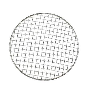 Imagem de Kingsea Grelha redonda de 29 cm de aço inoxidável para churrasqueiras, carvão, churrasqueiras elétricas, fornos, alimentos grelhados, 1 peça