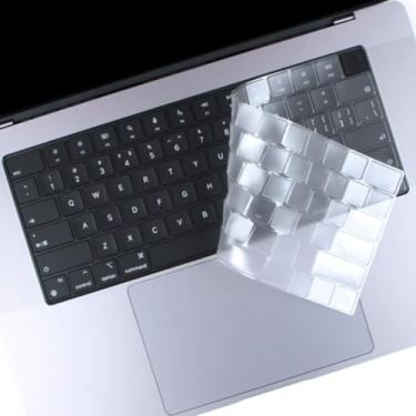 Imagem de Capa de teclado para MacBook Air 2025-2022 38.9 cm 34.5 cm M4 M3 M2 Chip A3241 A3240 A2941 A3114 A2681 A3113 MacBook Pro 14 16 polegadas M4 M3 M2 M2 M2 1 chip Pro/Max A2442 A2779 A2918 A2992 A2485